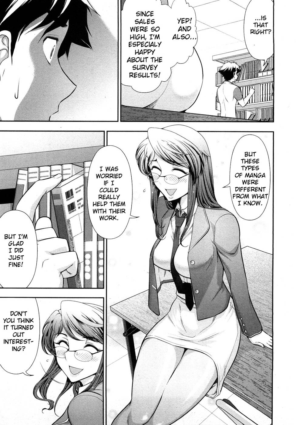 Hentai Manga Comic-Monthly 'Aikawa' The Chief Editor-Chap5-5